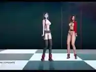 [MMD] Berry Good - Mellow Mellow Nude Kpop Dance Tifa Lockhart Aerith Final Fantasy 7 Remake